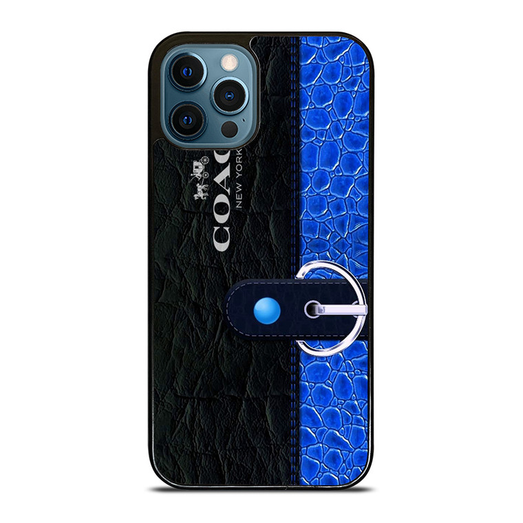 COACH BAG BLUE iPhone 12 Pro Max Case Cover
