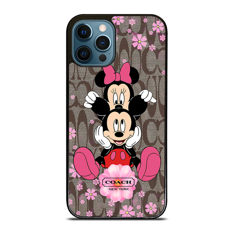 COACH MICKEY MINNIE iPhone 12 Pro Max Case Cover