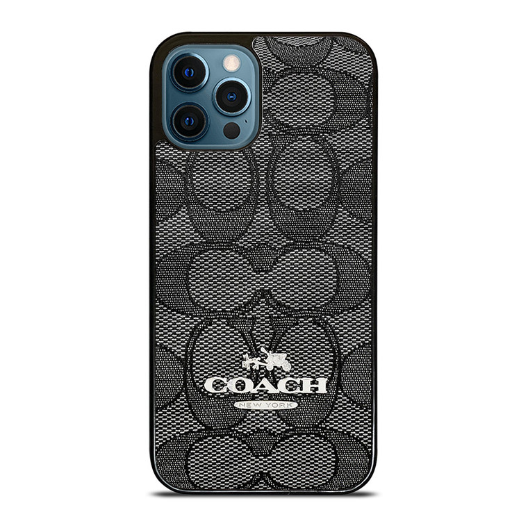 COACH NEW YORK CHARLIE SIGNATURE iPhone 12 Pro Max Case Cover