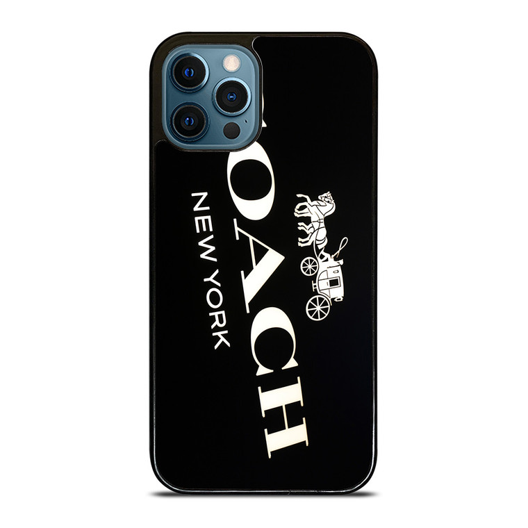 COACH NEW YORK LOGO 3 iPhone 12 Pro Max Case Cover