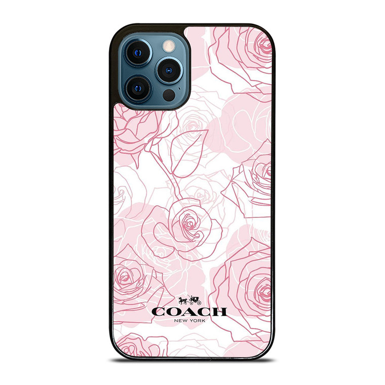 COACH ROSES iPhone 12 Pro Max Case Cover