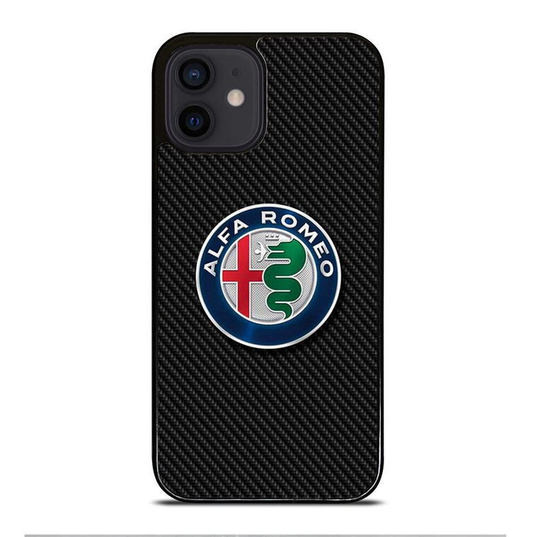 ALFA ROMEO CARBON iPhone 12 Mini Case Cover