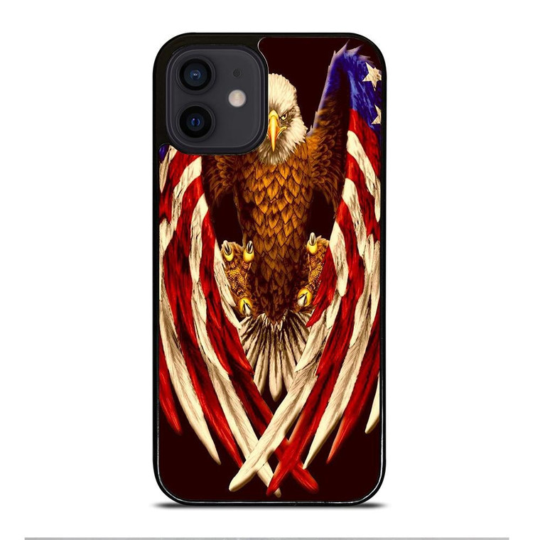 AMERICA FLAG EAGLE iPhone 12 Mini Case Cover