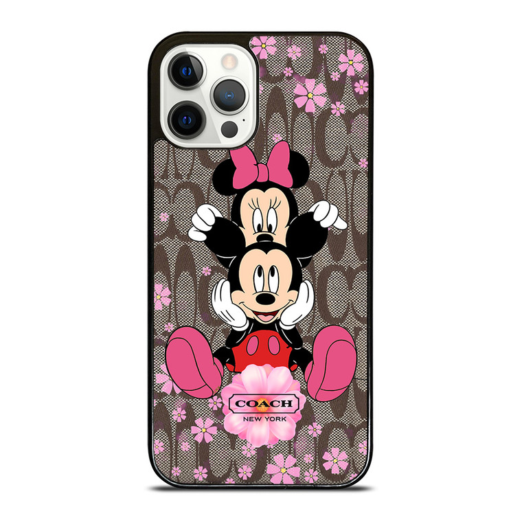 COACH MICKEY MINNIE iPhone 12 Pro Case Cover