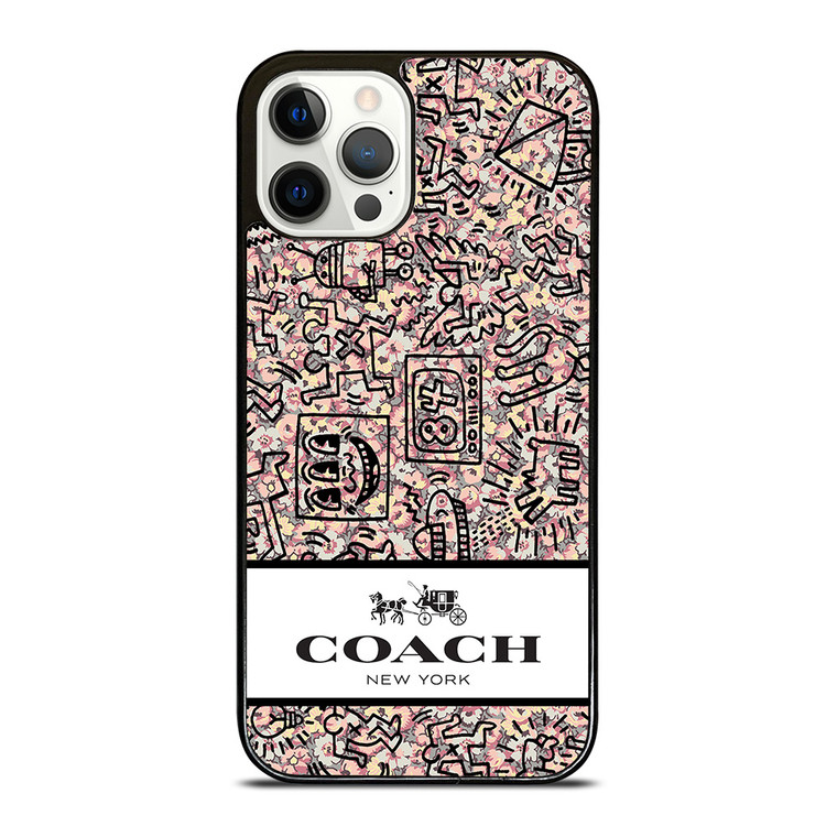 COACH NEW YORK ABSTRACK iPhone 12 Pro Case Cover