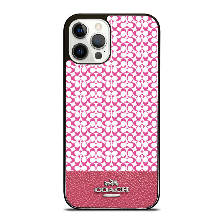 COACH NEW YORK PINK iPhone 12 Pro Case Cover
