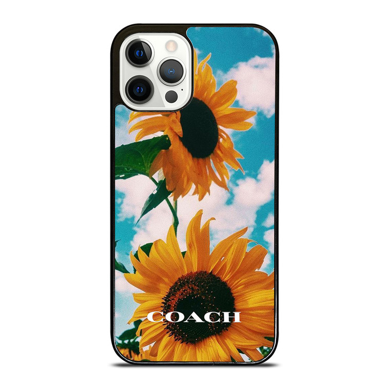 COACH SUNFLOWER iPhone 12 Pro Case Cover
