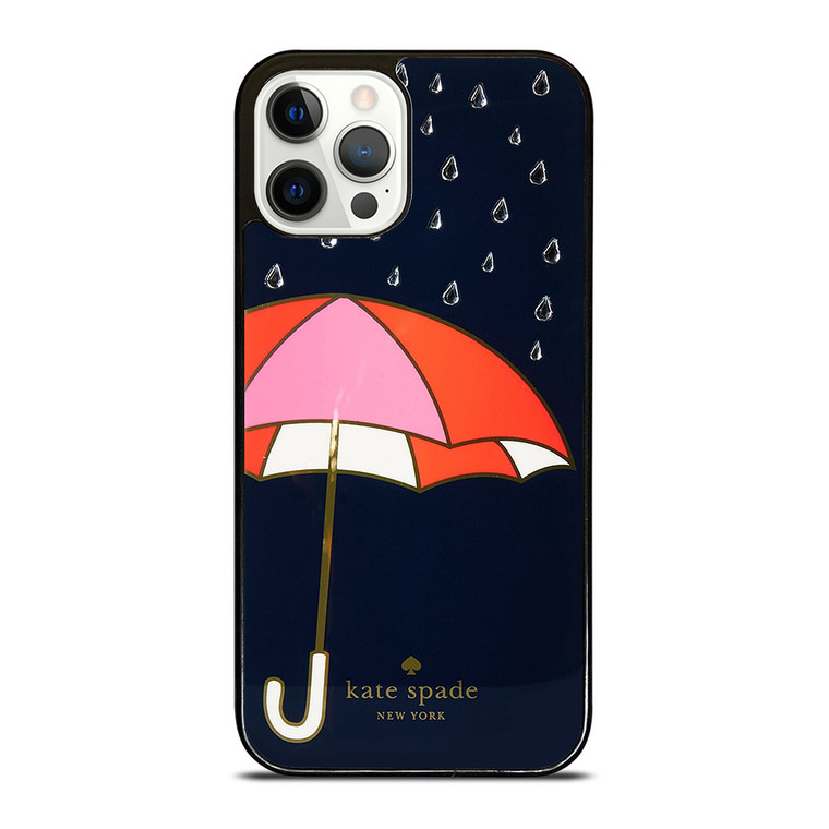 NAVY UMBRELLA KATE SPADE iPhone 12 Pro Case Cover