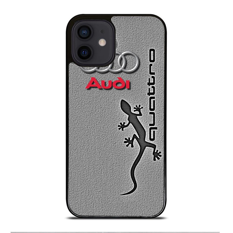 AUDI GECKO QUATTRO LOGO iPhone 12 Mini Case Cover