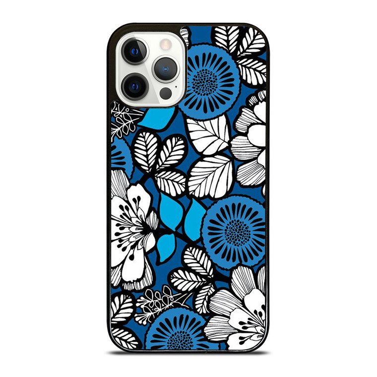 VERA BRADLEY BLUE BAYAU Samsung Galaxy S9 iPhone 12 Pro Case Cover