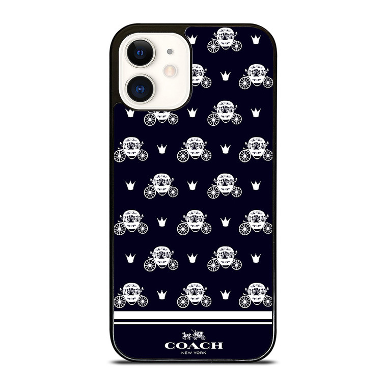 COACH NEW YORK CART iPhone 12 Case Cover