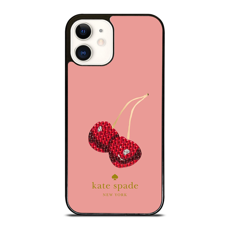 KATE SPADE CHERRY iPhone 12 Case Cover