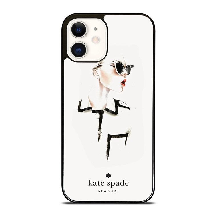 KATE SPADE LOGO WOMAN SPLASH iPhone 12 Case Cover