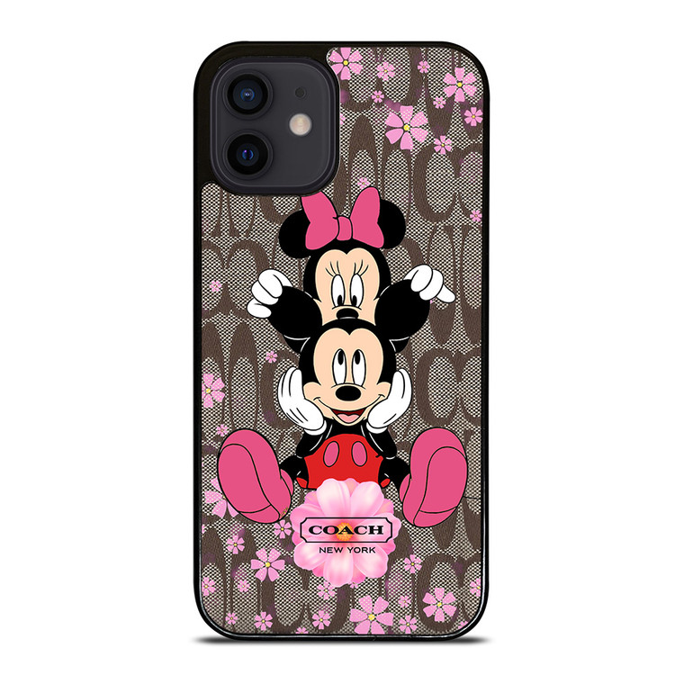 COACH MICKEY MINNIE iPhone 12 Mini Case Cover