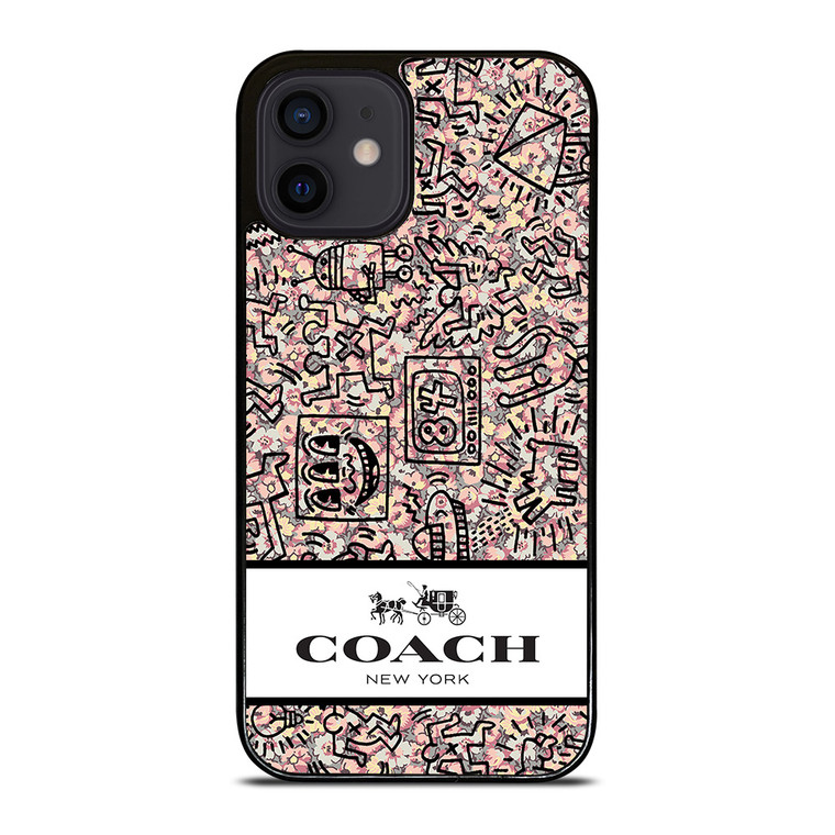 COACH NEW YORK ABSTRACK iPhone 12 Mini Case Cover