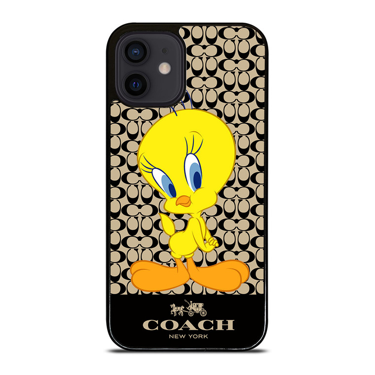 COACH NEW YORK TWEETY BIRD iPhone 12 Mini Case Cover