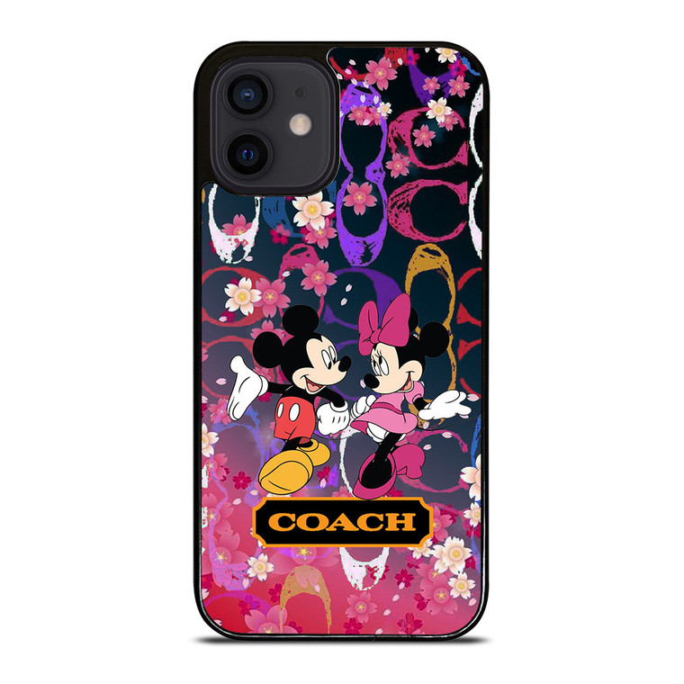 HOT COACH MICKEY COUPLE iPhone 12 Mini Case Cover