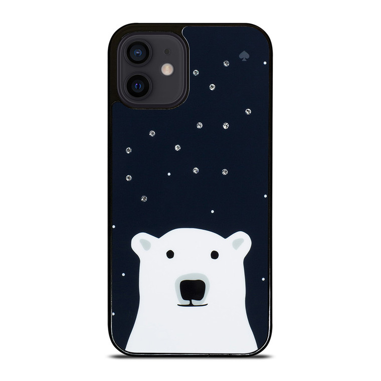 KATE SPADE SPARKLE POLLAR BEAR iPhone 12 Mini Case Cover