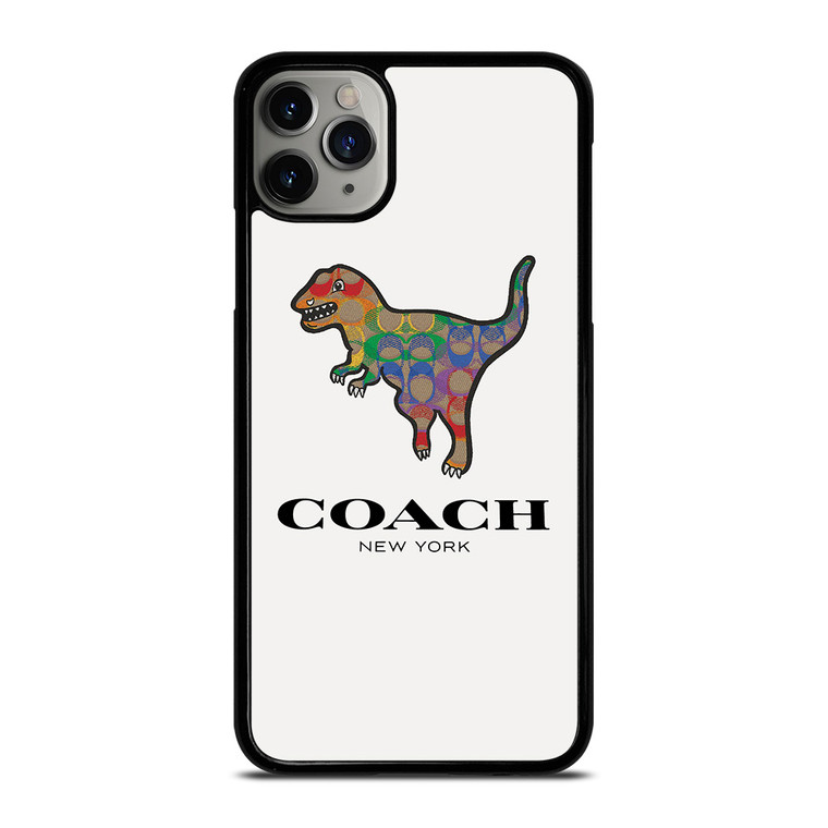 COACH NEW YORK DINOSAUR iPhone 11 Pro Max Case Cover