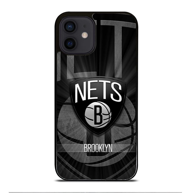 BROOKLYN NETS NBA iPhone 12 Mini Case Cover