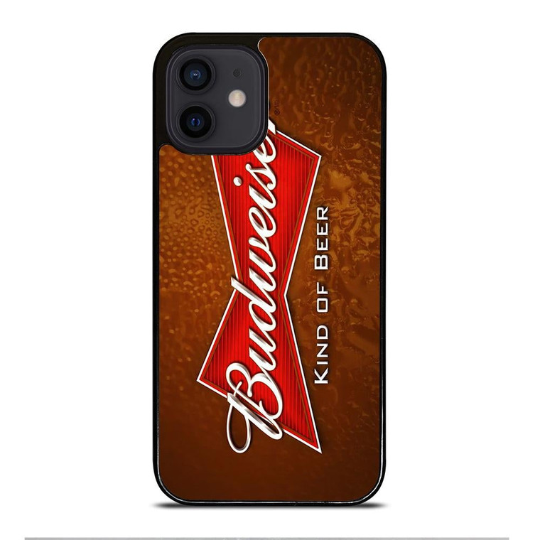 BUDWEISER KING OF BEAR LOGO iPhone 12 Mini Case Cover