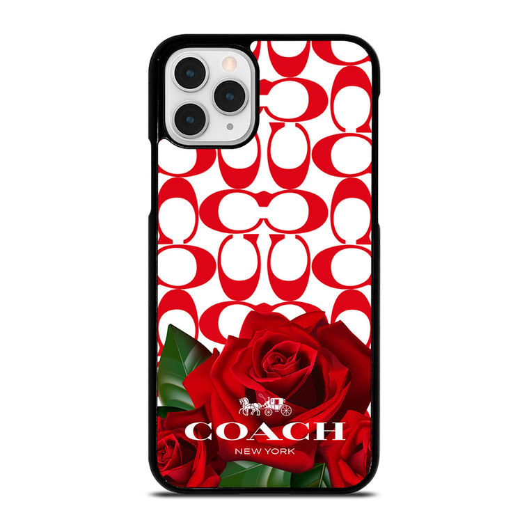 COACH NEW YORK FLOWER 4 iPhone 11 Pro Case Cover