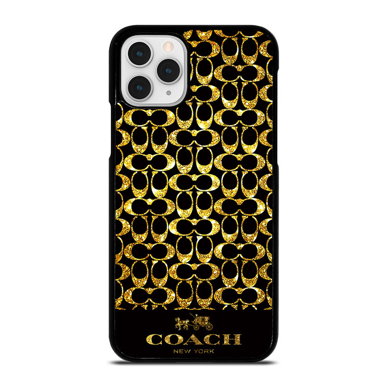 COACH NEW YORK GOLD iPhone 11 Pro Case Cover