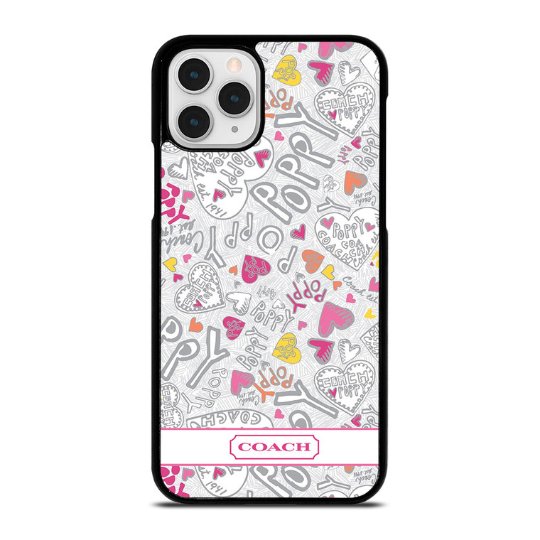 COACH POPPY COLOR iPhone 11 Pro Case Cover