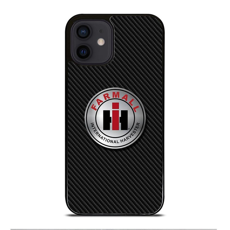 CASE IH INTERNATIONAL HARVESTER CARBON iPhone 12 Mini Case Cover