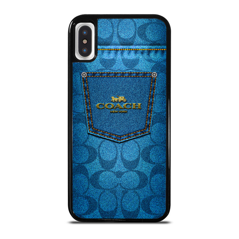 COACH JEANS iPhone X / XS Case Cover