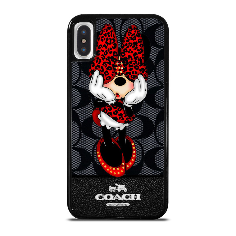 COACH MINNIE MOUSE 2 iPhone X / XS Case Cover