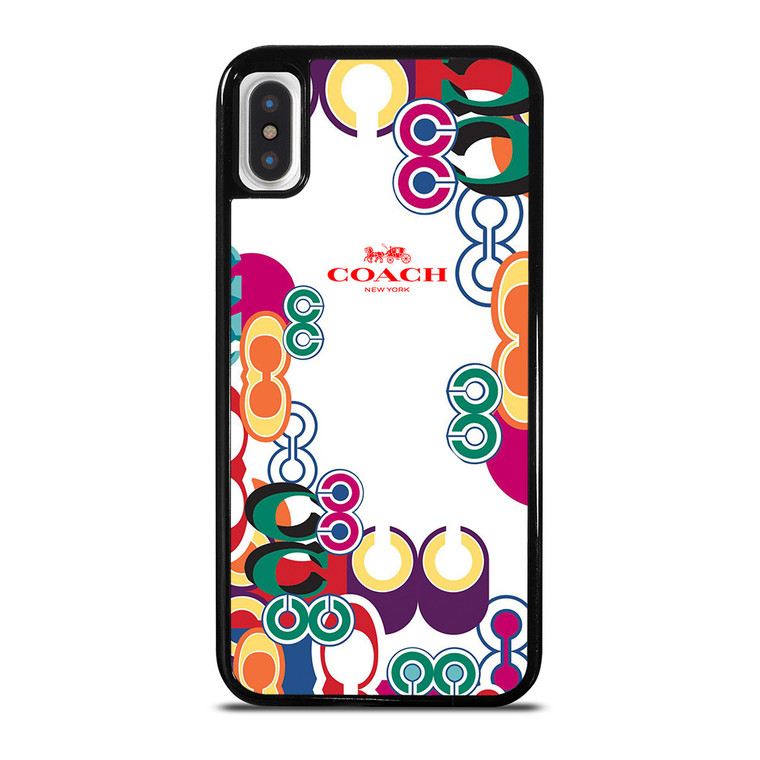 COACH NEW YORK COLOR iPhone X / XS Case Cover