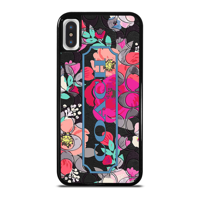 COACH NEW YORK FLOWER iPhone X / XS Case Cover