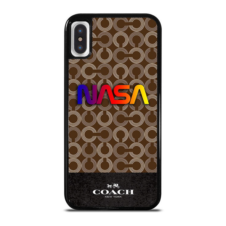 COACH NEW YORK NASA iPhone X / XS Case Cover