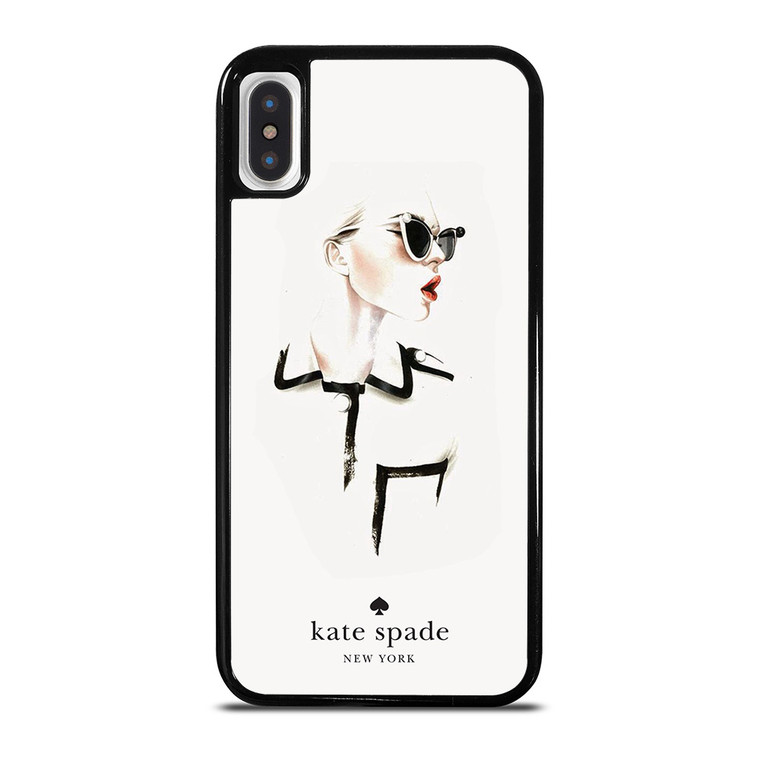 KATE SPADE LOGO WOMAN SPLASH iPhone X / XS Case Cover