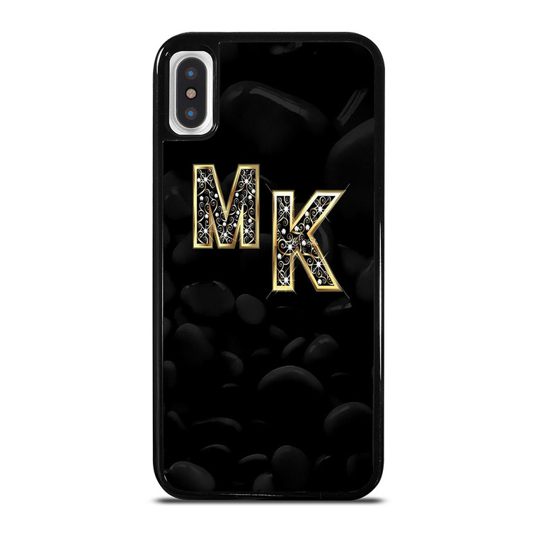 MICHAEL KORS MK GOLD LOGO iPhone X / XS Case Cover