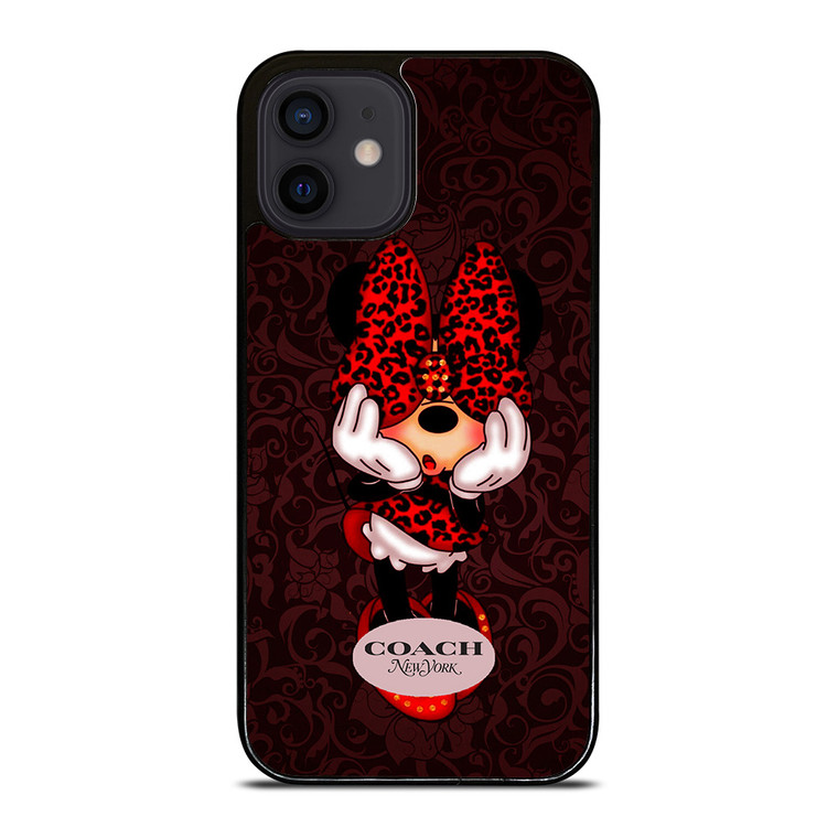 COACH MINNIE MOUSE NEW YORK iPhone 12 Mini Case Cover