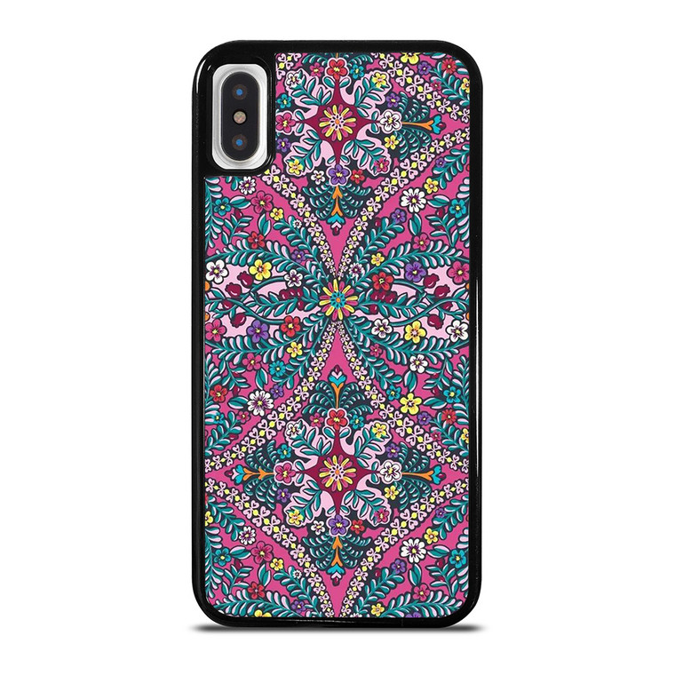 VERA BRADLEY FLOWER PATTERN 2 iPhone X / XS Case Cover