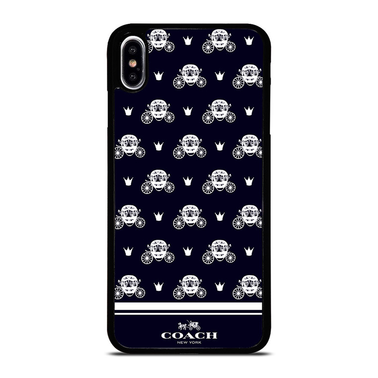 COACH NEW YORK CART iPhone XS Max Case Cover