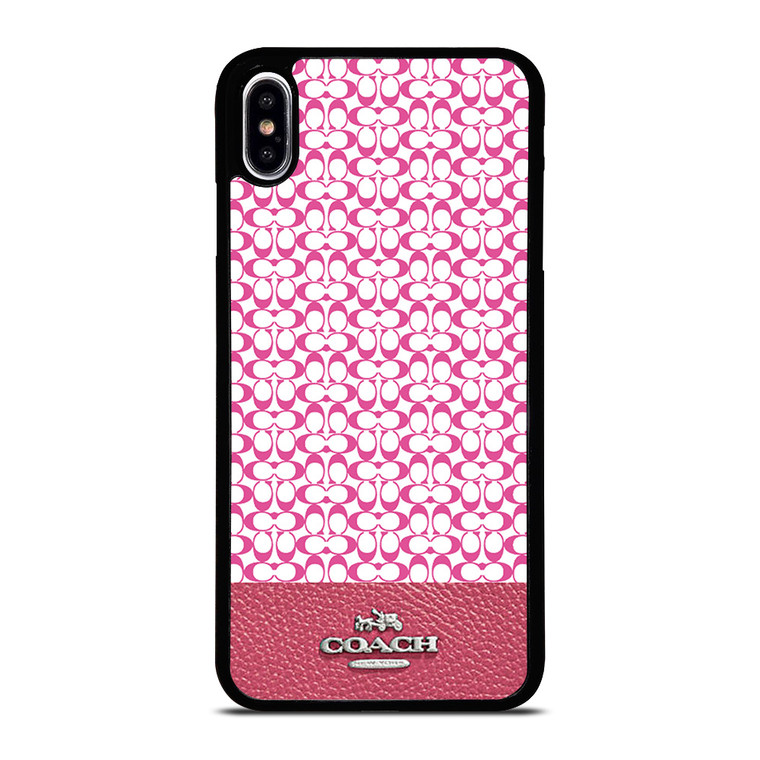 COACH NEW YORK PINK iPhone XS Max Case Cover