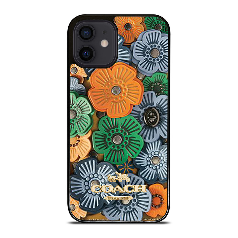 COACH NEW YORK TEA ROSE iPhone 12 Mini Case Cover