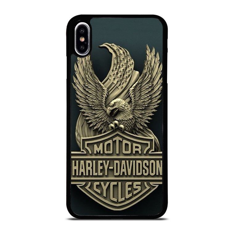 HARLEY DAVIDSON MOTORCYCLE EMBLEM iPhone XS Max Case Cover