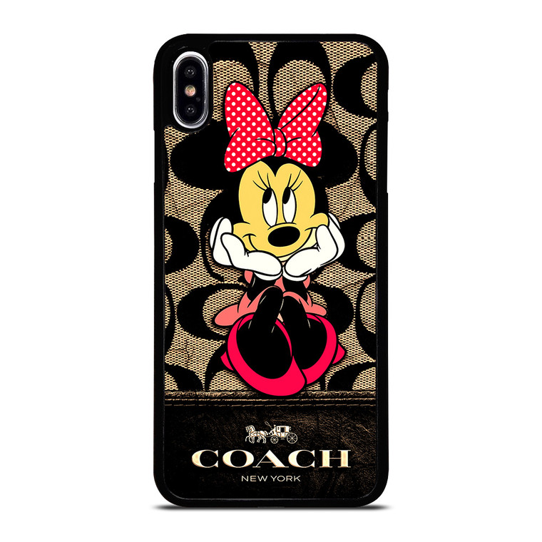 MINNIE MOUSE COACH 2 iPhone XS Max Case Cover