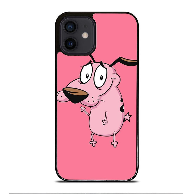 COURAGE THE COWARDLY DOG CARTOON iPhone 12 Mini Case Cover