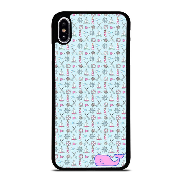 WHALE KATE SPADE PATTERN iPhone XS Max Case Cover