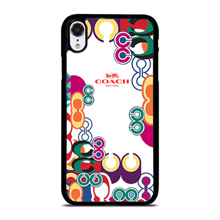COACH NEW YORK COLOR iPhone XR Case Cover