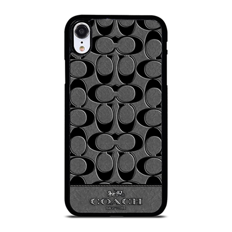 COACH NEW YORK GREY iPhone XR Case Cover