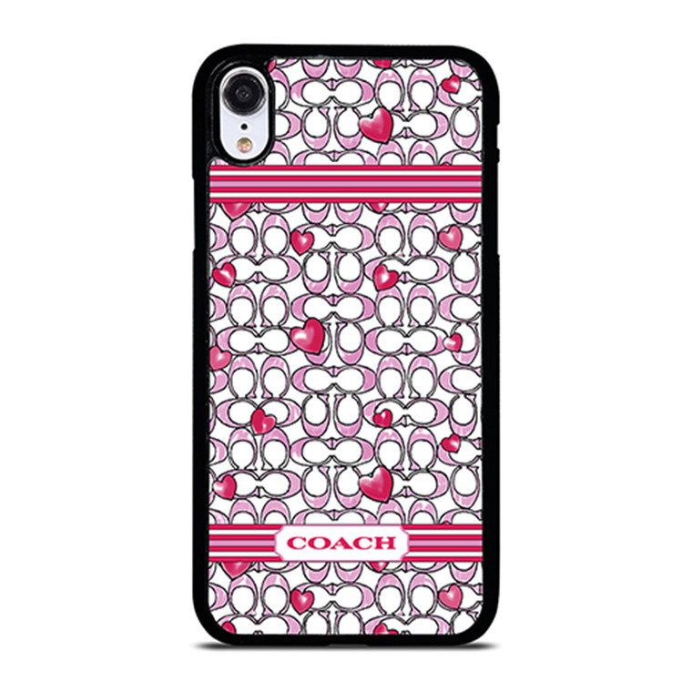 COACH NEW YORK LOVE iPhone XR Case Cover