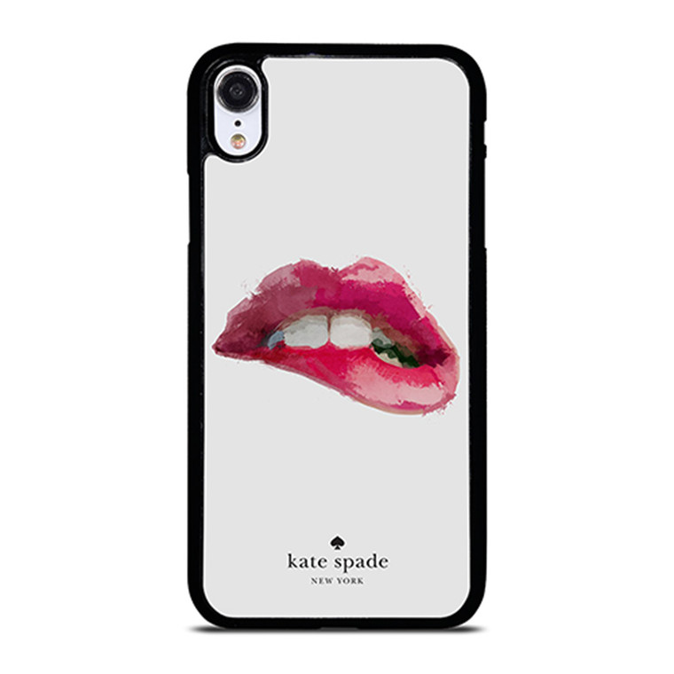 KATE SPADE RED LIPS iPhone XR Case Cover