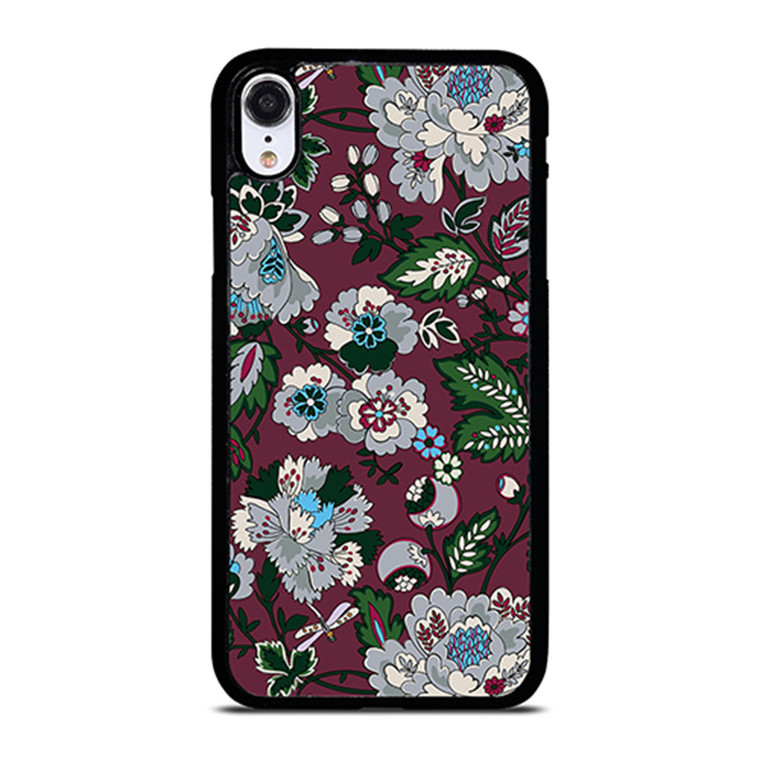 VERA BRADLEY BORDEAUX BLOOMS iPhone XR Case Cover